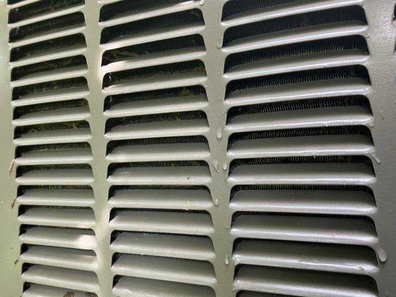 Responded to warranty service call for non-operational air conditioning system. Performed diagnostic inspection of both first and second floor AC units, which were previously installed by our company. Conducted thorough assessment of outdoor condenser unit, verifying proper mechanical operation, refrigerant levels, and electrical connections. Inspected indoor air handler and return air grille for proper airflow and system functionality. Identified and resolved warranty-covered issue, restoring full cooling capacity to both HVAC systems. Documented equipment condition with photographic evidence showing outdoor condenser unit and indoor ventilation components in operational status.