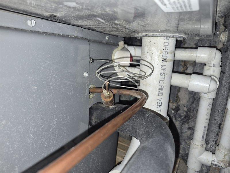 Completed comprehensive tune-up and preventive maintenance on two air conditioning systems for new customer. Performed standard inspection protocols including filter evaluation, refrigerant level verification, electrical connection testing, condensate drain assessment, and overall system performance analysis. Documentation captured via photographs for service records, with all systems found operating within normal parameters upon completion of maintenance procedures.