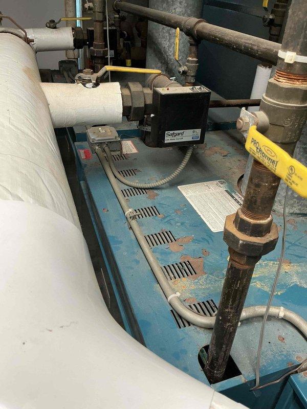 Replaced failed ignition board on Boiler 2 to restore proper operation. Unit was non-functional prior to service, and replacement component was installed per manufacturer specifications. System tested and verified operational upon completion, with all safety controls functioning correctly.