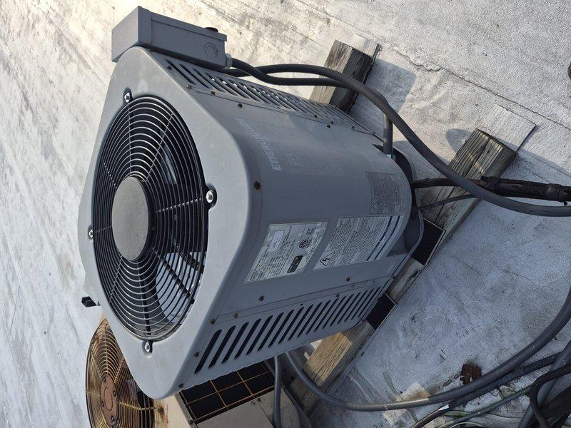 Responded to no cooling complaint on rooftop HVAC system. Upon inspection, discovered severely clogged air filter with heavy dust and debris accumulation restricting airflow to the system. Replaced dirty filter with new filter, restoring proper airflow to the unit. Inspected outdoor condenser unit and verified system operation, confirming adequate cooling performance restored upon completion.