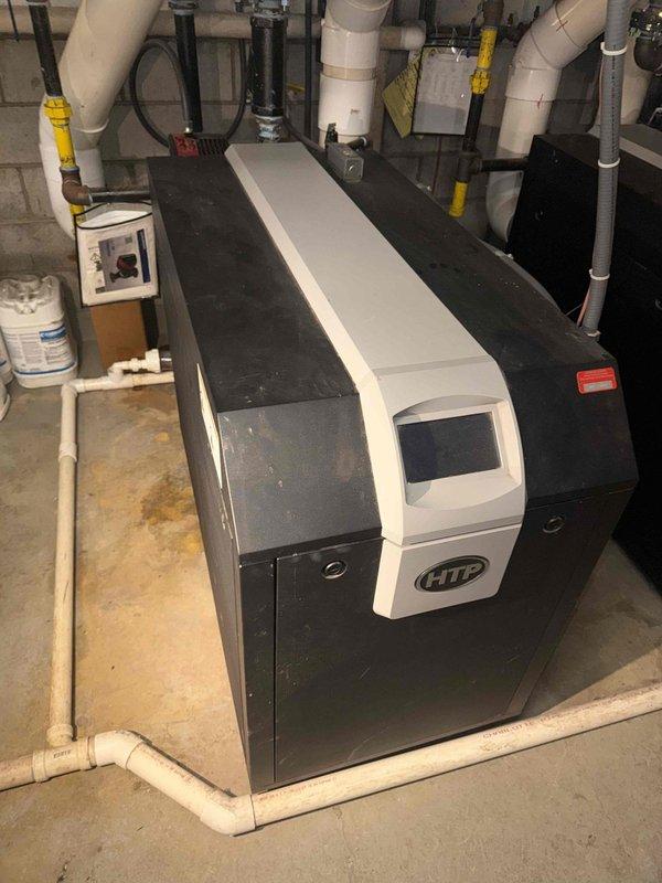 Replaced failed circulation pump and both flow switches on commercial HVAC system. Parts were coordinated for pickup and installation, system was restored to proper operation, and final payment was collected upon completion.
