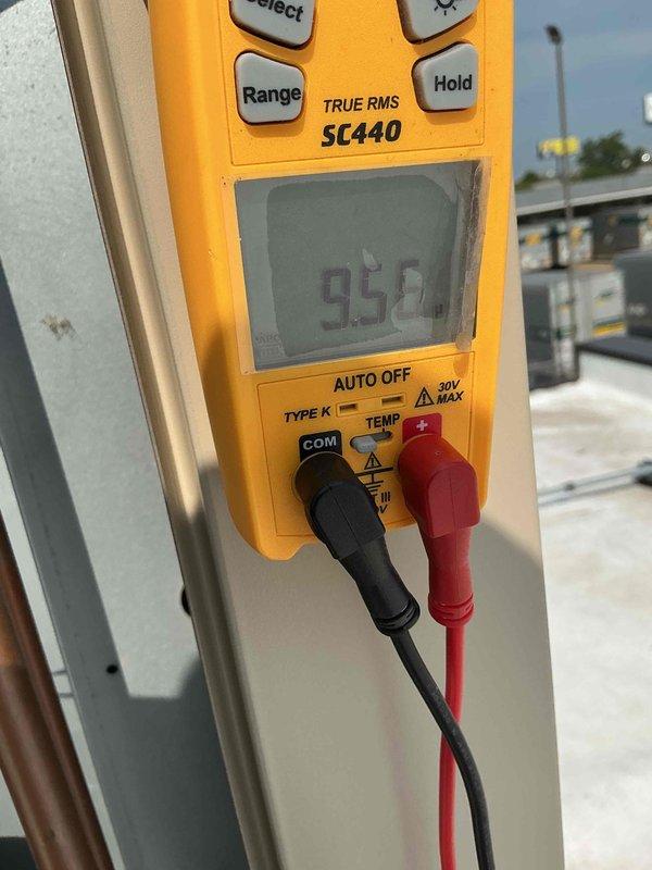 Performed scheduled Comfort Plan clean and check maintenance on two rooftop units, including filter replacement and heating system diagnostics. Conducted comprehensive system inspection, verified operational parameters using digital multimeter, and confirmed all equipment functioning within manufacturer specifications. All units tested and operational for the heating season.