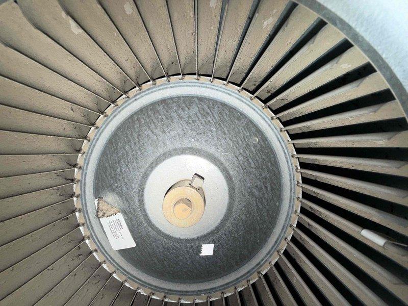 Completed air conditioning tune-up on single system per customer request. Inspected blower wheel assembly and confirmed proper operation with normal dust accumulation for age of unit. Measured supply air temperature at register, recording 55°F output indicating adequate cooling performance. Customer declined furnace inspection and maintenance, stating preference to use alternate service provider for heating system work. Air conditioning system operating within normal parameters at time of service completion.