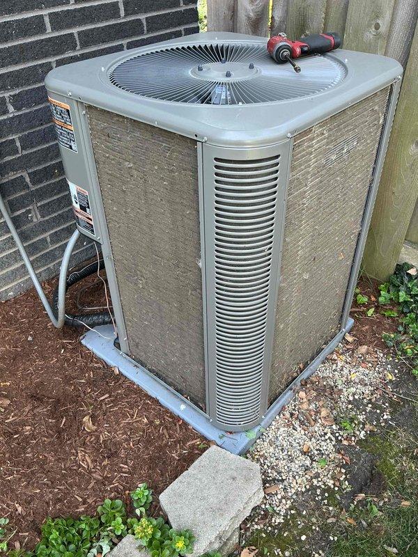 Completed Gold Clean and Check for cooling system as part of recurring Comfort Plan maintenance. Performed comprehensive inspection and cleaning of outdoor condenser unit and indoor air handler located in attic space, verified proper operation of all components, and ensured system is ready for optimal cooling performance.