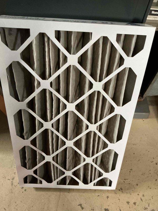 Completed spring clean and check service on Goodman air conditioning system per Comfort Plan agreement. Installed new pleated air filter, inspected outdoor condenser unit, and verified proper system operation. All components found in good working condition with no issues identified during this semi-annual maintenance visit.