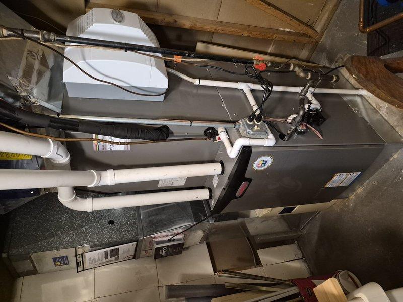 Completed comprehensive Comfort Plan maintenance service on two HVAC systems, including air conditioning units and air scrubber equipment. Performed standard clean and check procedures on both systems, inspecting air handler components, verifying electrical connections, checking condensate drainage lines, examining ductwork connections, and testing system operation. Both units were found to be operating properly with no deficiencies noted; all equipment cleaned, lubricated as needed, and left in optimal working condition per maintenance protocol.