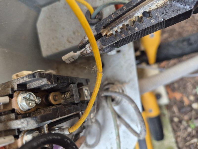 Completed Gold Clean and Check service on cooling system per comfort plan maintenance agreement. Performed comprehensive inspection of electrical components including contactor assembly, wiring connections, and mechanical linkages; cleaned accumulated dust, dirt, and debris from contactor housing and surrounding areas; verified all wire connections secure across multiple circuits; inspected actuator mechanism and associated hardware for proper operation. System operational upon completion of scheduled preventive maintenance.