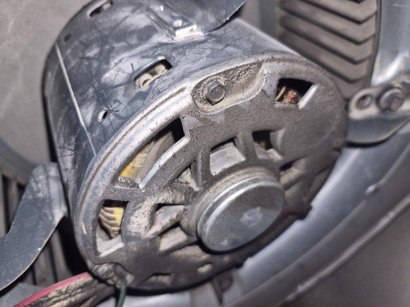 Completed comprehensive clean and check maintenance on HVAC system per comfort plan agreement. Performed thorough inspection of blower motor assembly and squirrel cage fan, confirming proper operation and documenting equipment condition through detailed photography. All components found operating within normal parameters with routine wear consistent with system age.