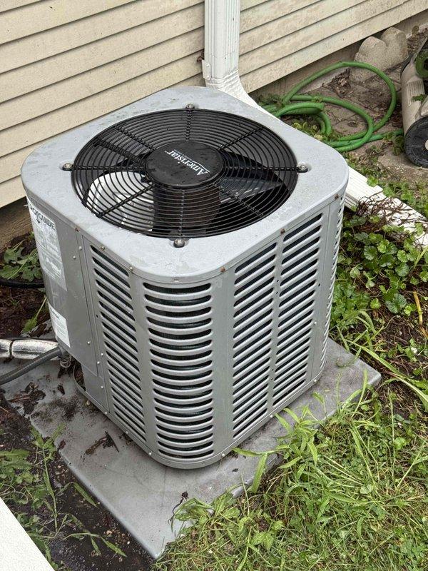 Completed Gold Clean and Check preventive maintenance service on residential split system air conditioning unit. Performed comprehensive inspection of Airtemp outdoor condensing unit and Lennox indoor furnace/air handler, including cleaning of condenser coils, verification of refrigerant pressures, electrical component testing, and airflow measurements. All system components operating within manufacturer specifications with no deficiencies noted at time of service.