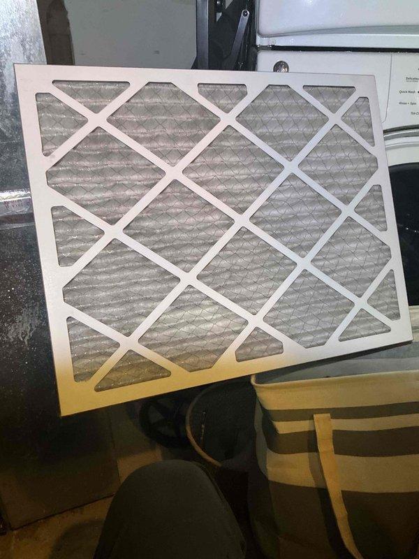 Completed comprehensive Gold Clean and Check maintenance service on HVAC system per comfort plan agreement. Performed thorough inspection of electrical control panel, verifying proper operation of circuit boards, power supply modules, and all electrical connections. Inspected air filter, documenting condition with visible dust accumulation, and checked all system components for optimal performance and safety compliance.