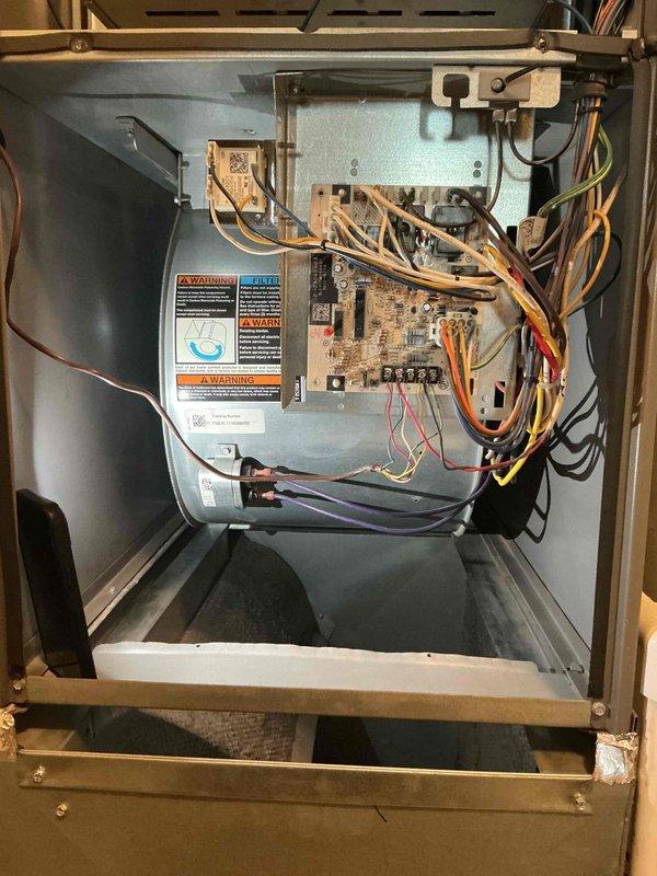 Completed annual air conditioning tune-up and preventive maintenance inspection on Lennox HVAC system. Performed comprehensive system evaluation including electrical connections, refrigerant levels, condensate drainage, and airflow assessment. Tested blower capacitor which remains within acceptable operating range but continues to show declining performance since previous inspection; recommended monitoring and likely replacement at next summer service visit. All other system components operating normally with no immediate repairs required at this time.