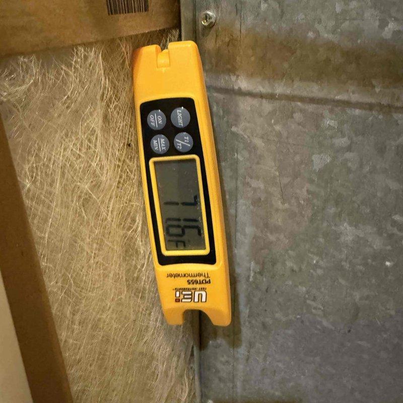 Responded to water leak in furnace room and identified source as failed condensate pump motor with visible thermal damage to housing and wiring. Documented equipment condition with thermal imaging and photographs showing heat-related component failure on GENERAL brand pump assembly. Recommended immediate pump replacement to prevent further water damage and restore proper condensate drainage from HVAC system.