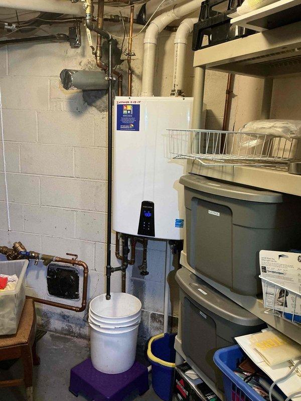 Replaced air vent assembly on HVAC system located in basement mechanical room. Completed installation with proper connections to existing ductwork and verified system operation upon completion.