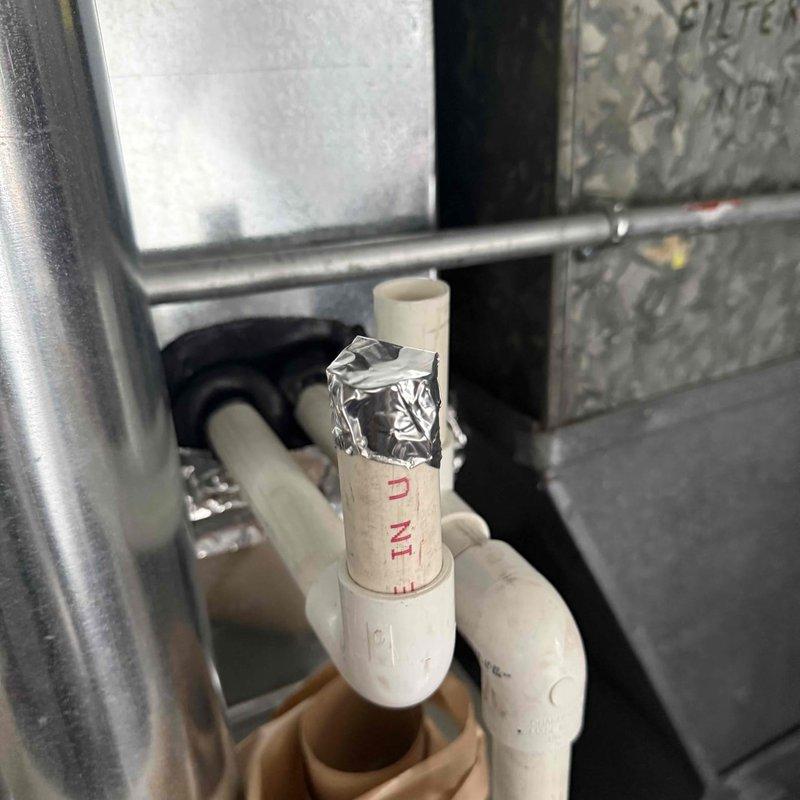 Responded to warranty callback for recently installed air conditioning system. Addressed three concerns: installed decorative wall plate for EcoBee thermostat to cover exposed paint marks, secured loose low voltage wiring at both indoor and outdoor locations, and diagnosed whistling noise occurring during system operation. All items resolved to ensure proper installation standards and customer satisfaction.