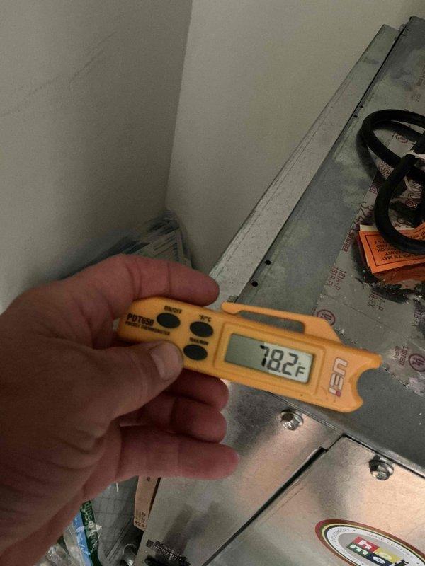 Completed comprehensive clean and check maintenance service on three heat pump systems as part of group comfort plan agreement. Performed thorough inspection of all units including blower motor assemblies, heat exchangers, and electrical connections, with temperature readings confirming proper system operation at 78.2°F. All three systems tested and found operating within normal parameters with no deficiencies noted.