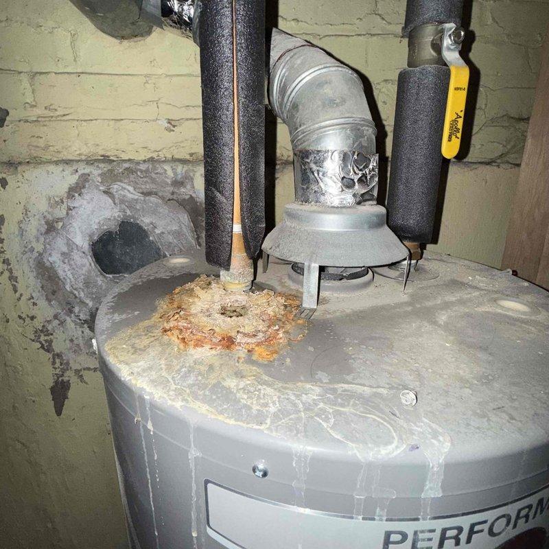 Responded to no cooling complaint with indoor temperature exceeding outdoor ambient. Upon inspection, found failed dual-run capacitor in air handler with visual evidence of bulging and degraded terminals. Replaced defective TITAN capacitor with properly rated unit, restored power, and verified compressor and condenser fan motor operation. System cycled properly with normal amperage draws and temperature differential across evaporator coil. Documented equipment information and discussed preventive maintenance options with customer.