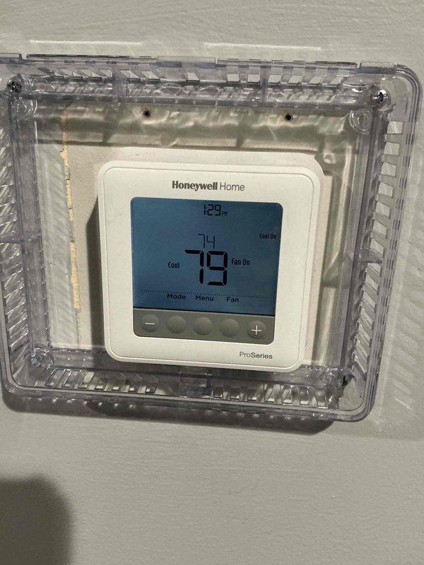 Replaced defective circuit board in rooftop unit (RTU) control panel. Verified thermostat communication and system operation upon completion, with unit now maintaining proper temperature control at 78 degrees in cooling mode.