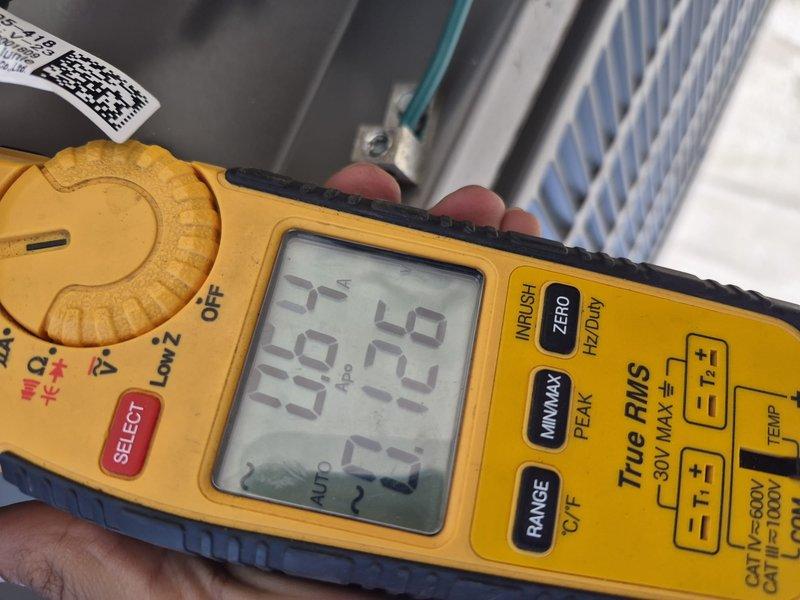 Responded to no cooling complaint at commercial facility. Upon arrival, confirmed no airflow from system and excessive condensation on refrigerant lines. Diagnosed failed blower motor causing complete loss of air circulation. Removed and replaced defective squirrel cage blower assembly. Verified proper motor operation and temperature readings using calibrated test equipment, confirming system restored to normal cooling operation.