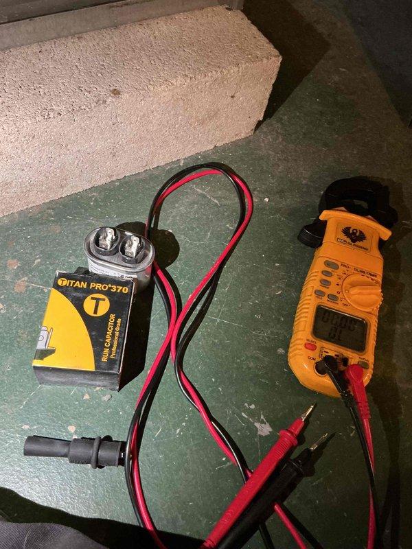 Completed comprehensive tune-up and maintenance on single HVAC system. Performed full system inspection, replaced air filter with new pleated medium-efficiency filter, and tested dual capacitor functionality using specialized diagnostic equipment. Discussed maintenance plan renewal options with customer covering both furnace and air conditioning equipment.