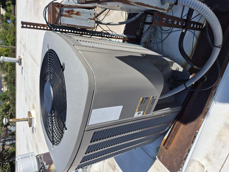 Completed annual HVAC maintenance inspection on commercial rooftop unit and furnace system. Performed comprehensive tune-up procedures including visual inspection of all accessible components, checked electrical connections, verified proper operation of blower motor and condenser fan, inspected refrigerant lines and condensate drainage, and tested system controls for proper cycling. Unit operating within normal parameters at time of service with no immediate repairs required.