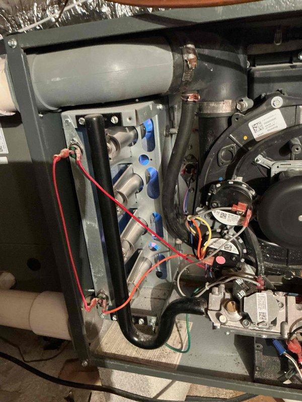 Completed comprehensive clean and check maintenance on two furnace systems per comfort plan agreement. Performed thorough inspection of all internal components including blower motors, gas valves, electrical connections, and ductwork systems. Measured and documented temperature differentials across supply ductwork, verified proper airflow, and confirmed all motors and mechanical assemblies are operating within manufacturer specifications.