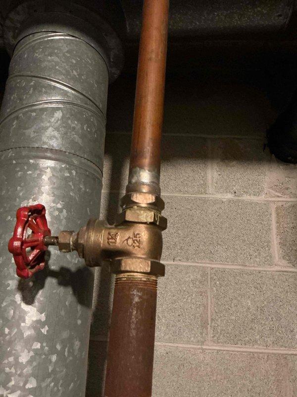Replaced a leaking 90-degree copper elbow on the building's water supply line. Coordinated with building management to schedule water shut-off between 9:00 AM and 12:00 PM, arrived on-site at 8:30 AM to confirm pipe sizing and prepare materials. Drained the affected line, removed the failed copper elbow fitting, installed new copper elbow with proper soldering techniques, refilled the system, and verified proper operation with no leaks detected.