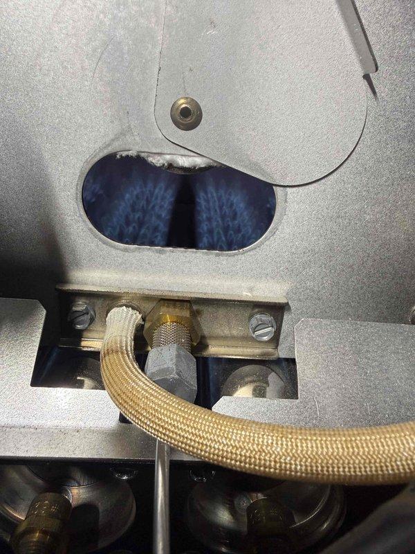 Completed fall clean and check maintenance on boiler and water heater per comfort plan protocol. Performed comprehensive inspection of all electrical connections, gas lines, and mechanical components. All brass fittings, terminal connections, and flexible gas connectors verified secure and operating within normal parameters. Burner assembly inspected, heat exchanger examined through access panel, and all safety controls tested for proper operation. Both systems found to be functioning correctly with no immediate service needs identified.