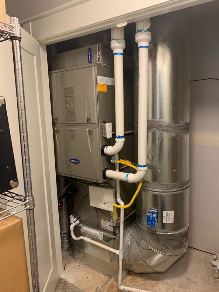 Meridian, ID - Repair carrier furnace tuneup plumbing Bradford white water heater 