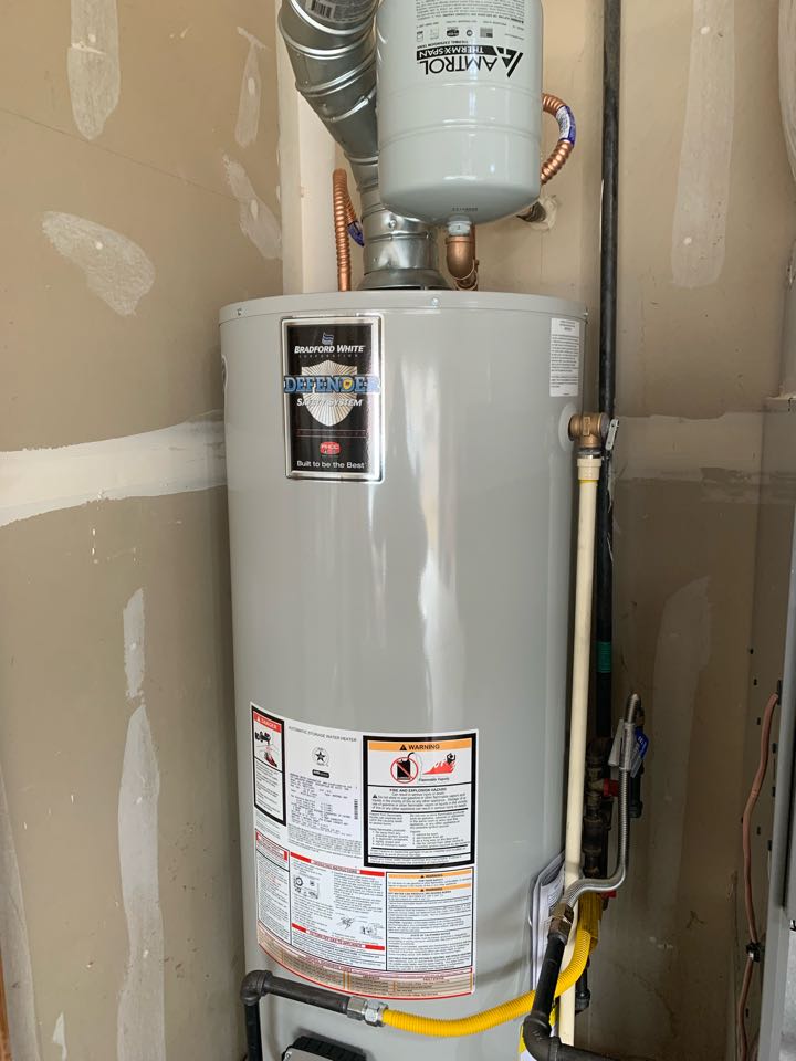 Nampa, ID - Rheem furnace retrofit install, furnace replacement, hvac, brad ford white water heater install, 50 gallon water heater replacement, water heater repair 