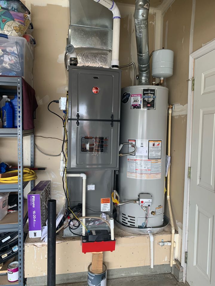 Nampa, ID - Rheem furnace and ac install