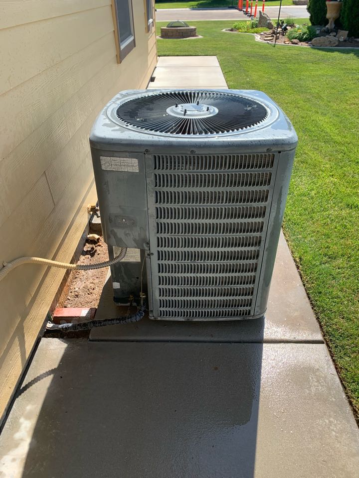 Nampa, ID - Amana ac tune up and Bradford white water heater install