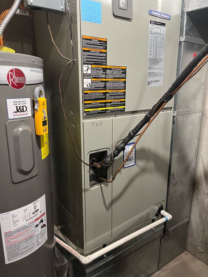 Caldwell, ID - American Standard heat pump/electric furnace tune up