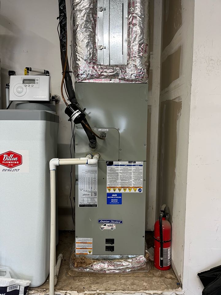 Nampa, ID - American Standard heat pump and electric furnace tune up