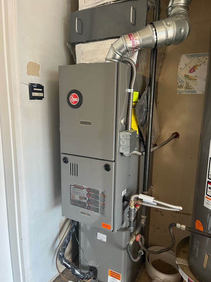 Furnace tune up. Rheem