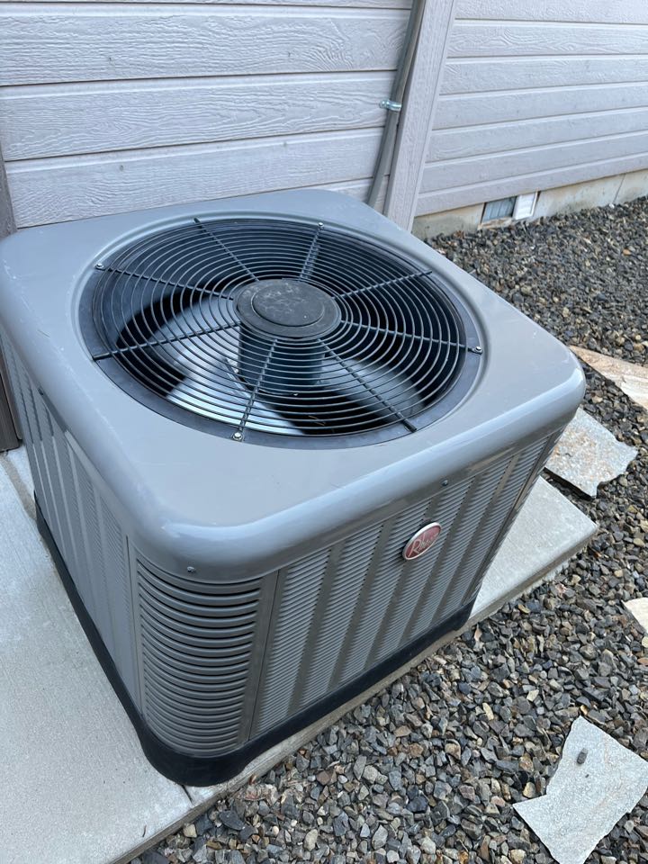 Replaced outdoor fan and fan motor