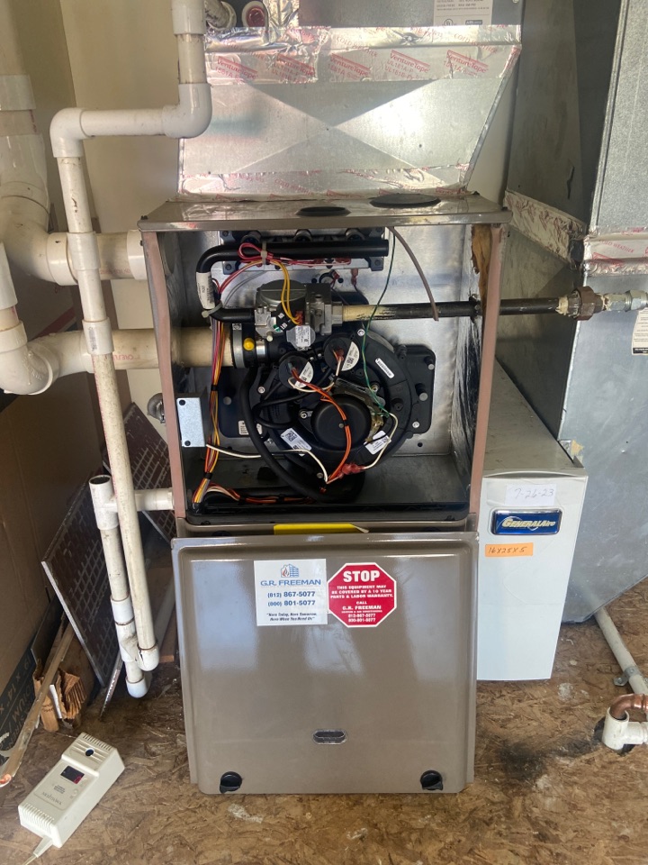 Heating maintenance on a Coleman furnace 