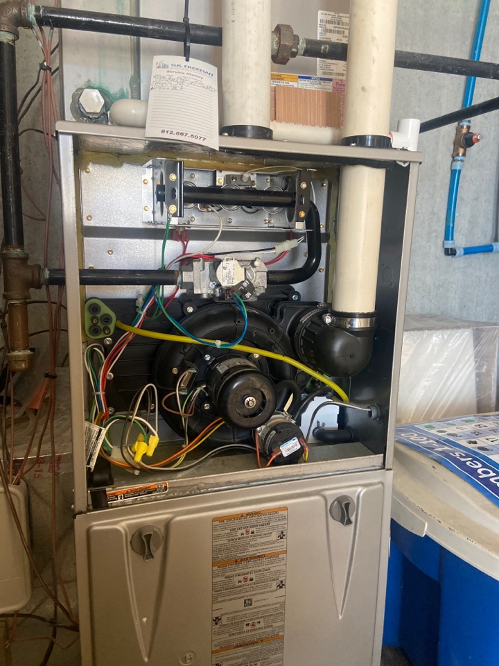 Heating maintenance on a Carrier furnace 