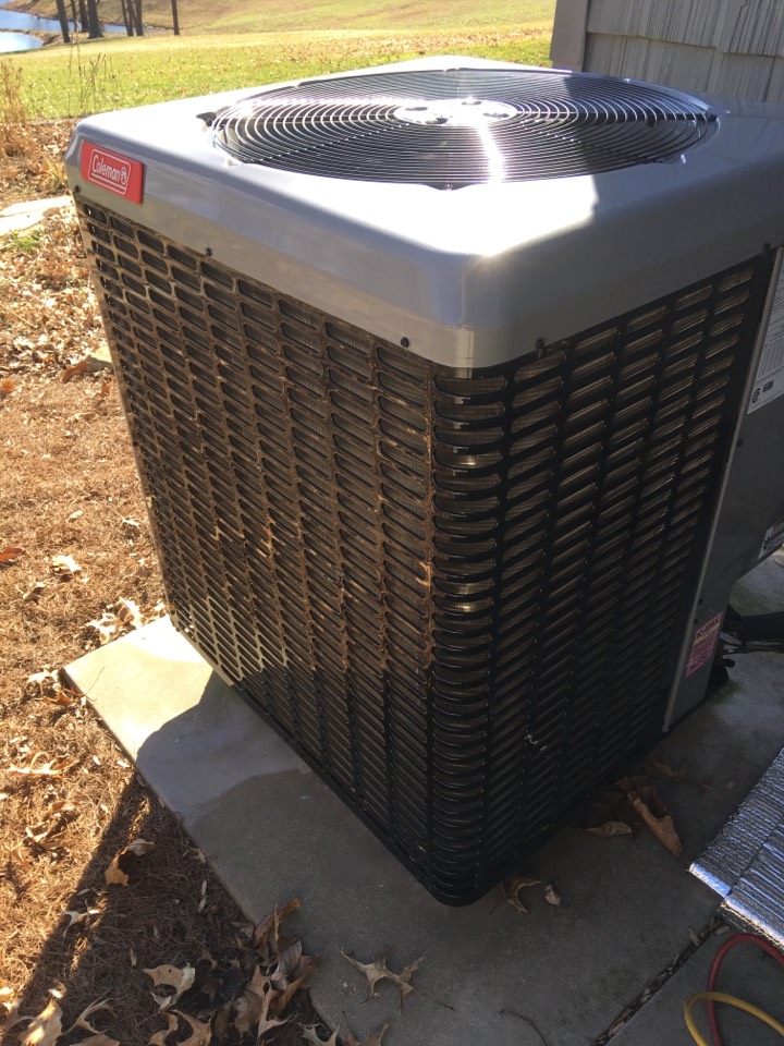 Service call on a Coleman heat pump 