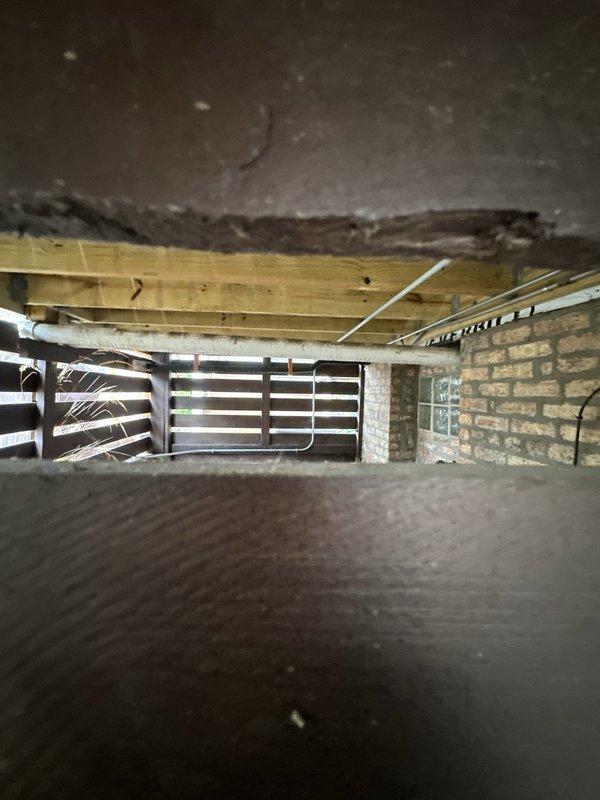 Conducted on-site assessment to provide estimate for malfunctioning exhaust vents and humidifier system. Inspected exterior PVC vent terminations protruding through deck skirting and evaluated crawl space conditions including ductwork, floor joists, and foundation areas to determine necessary repairs and equipment replacements for proper ventilation and humidity control.