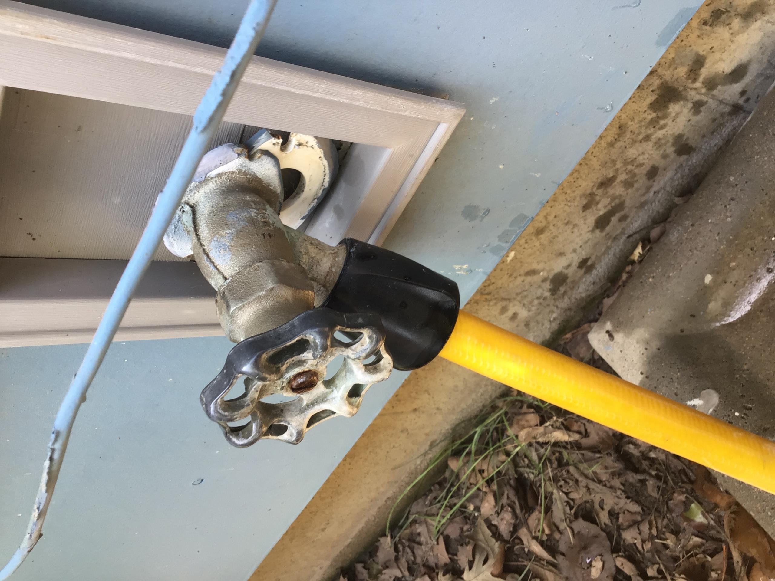 If front hose bib which is a legend only needs the anti-siphon will reduce ticket by $100. If anti-siphon is the only thing I have to do will completely rebuild back hose bib.