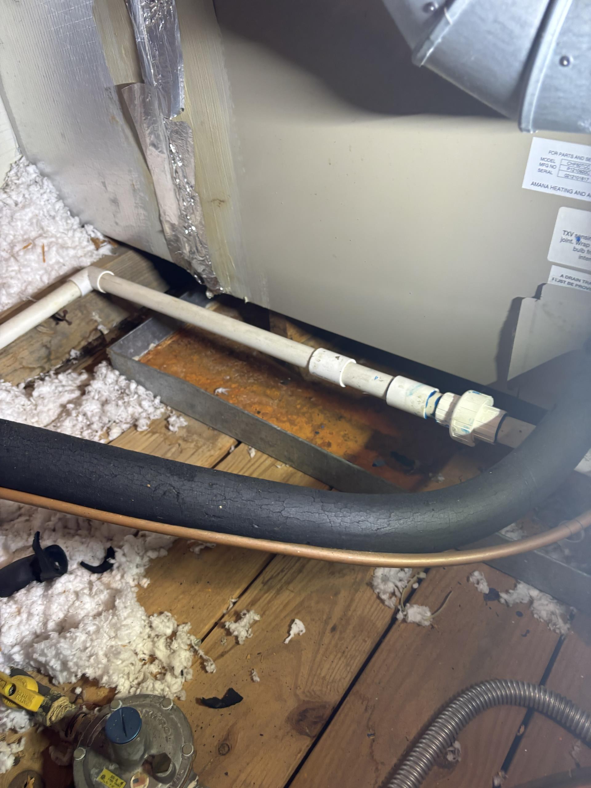  spring maintenance visit Goodman unit