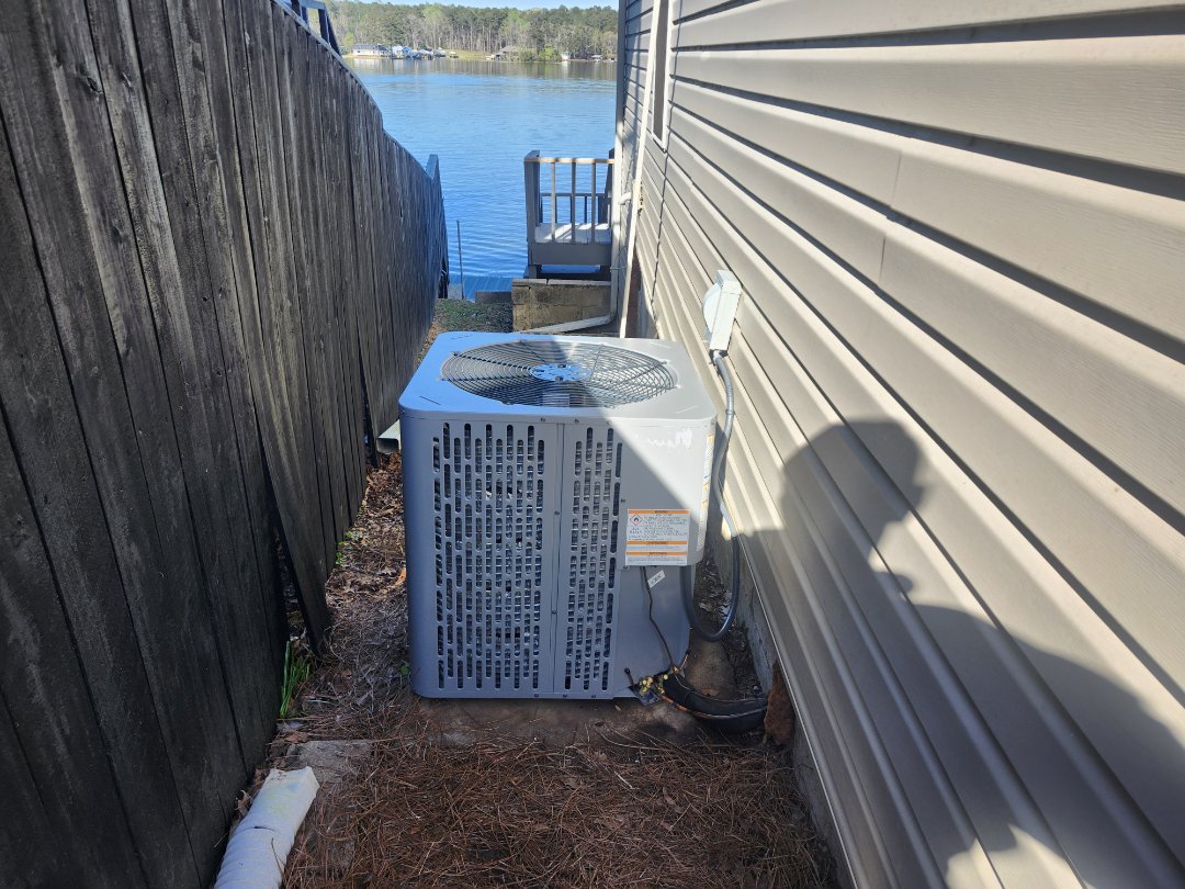 2.5 ton runtru heatpump install 