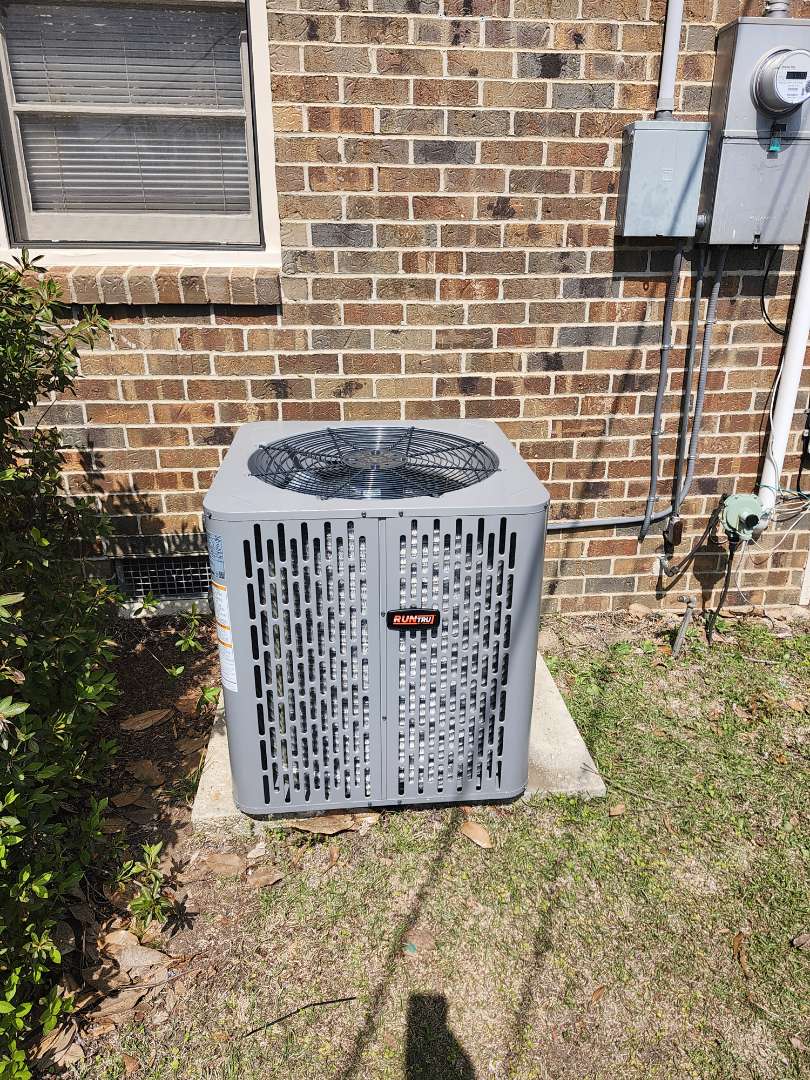 3 ton runtru straight cool gas heat install 