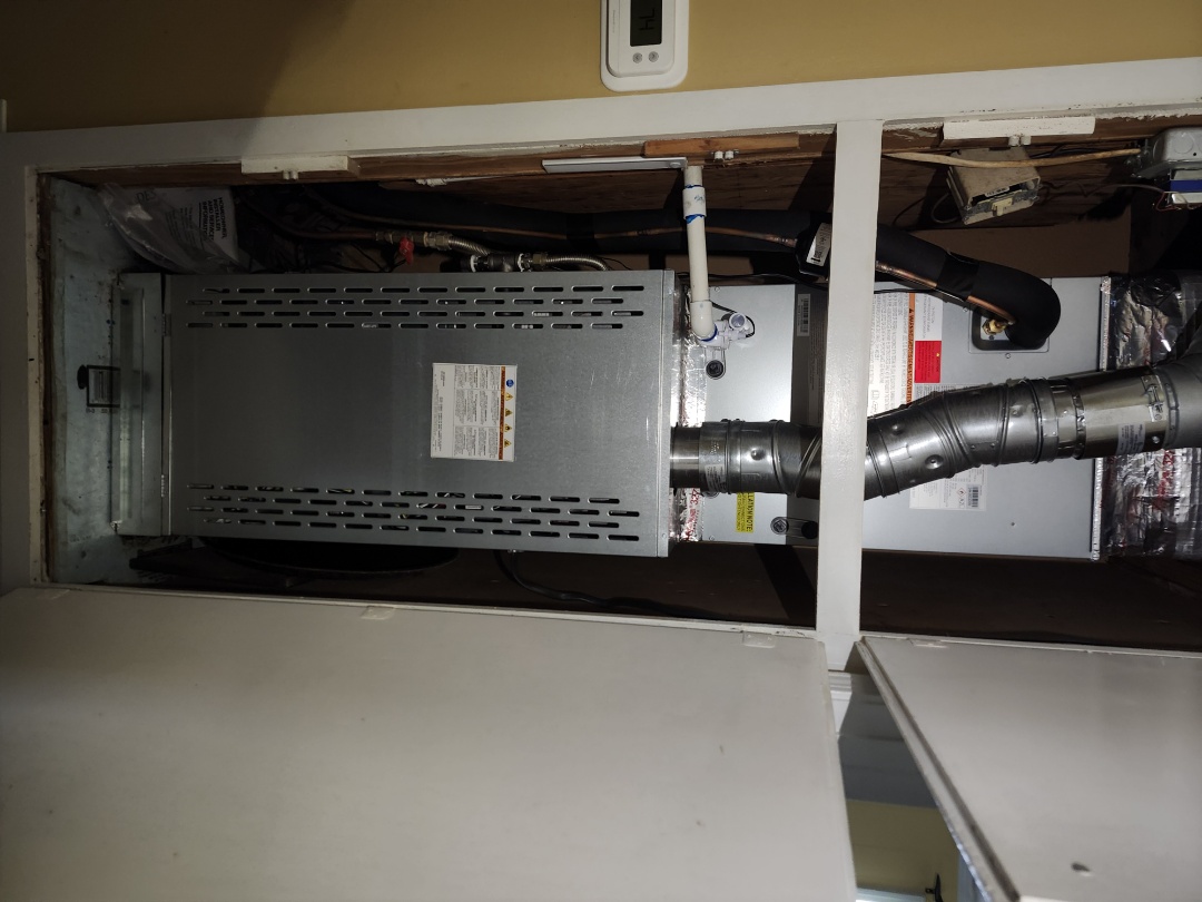 3 ton runtru straight cool gas heat install 