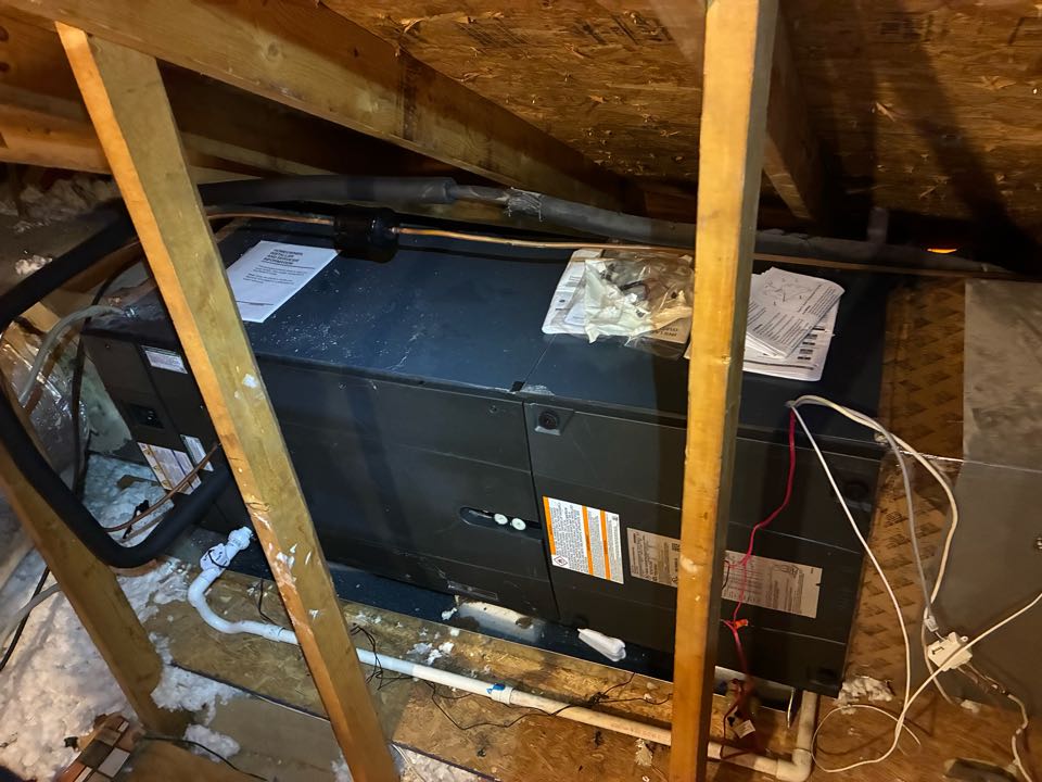 4 ton trane install