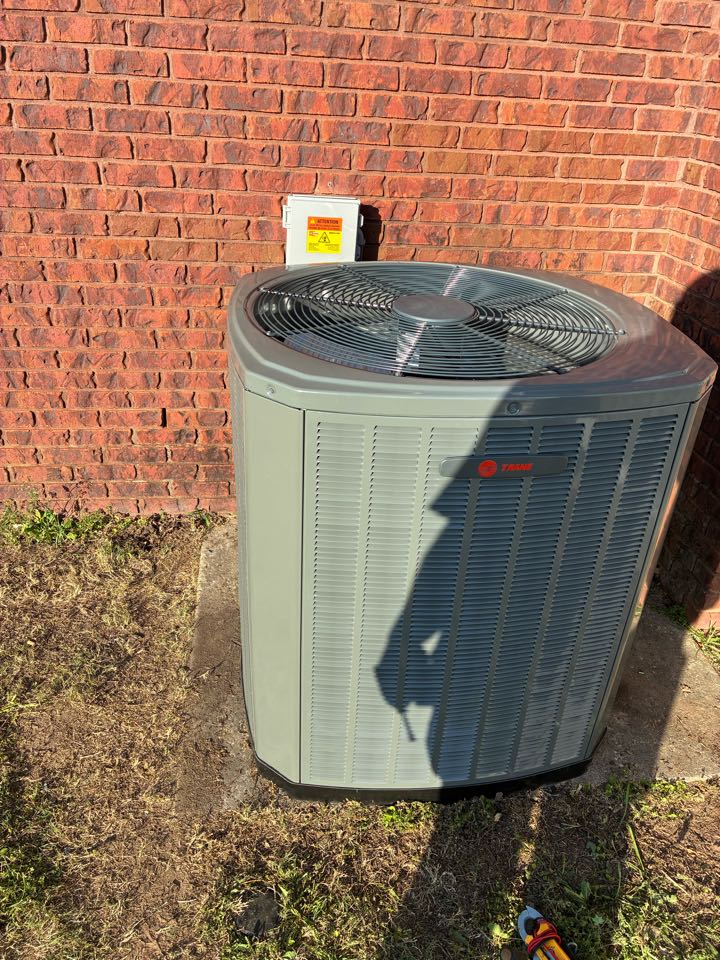 4 ton trane install