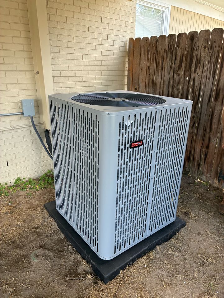 5 ton runtru furnace install