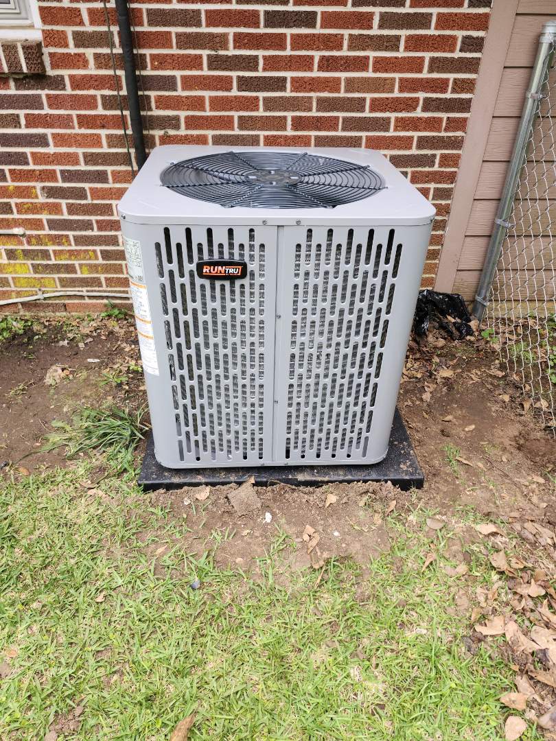 air conditioning system runtru 3 ton straight cool gas heat install 