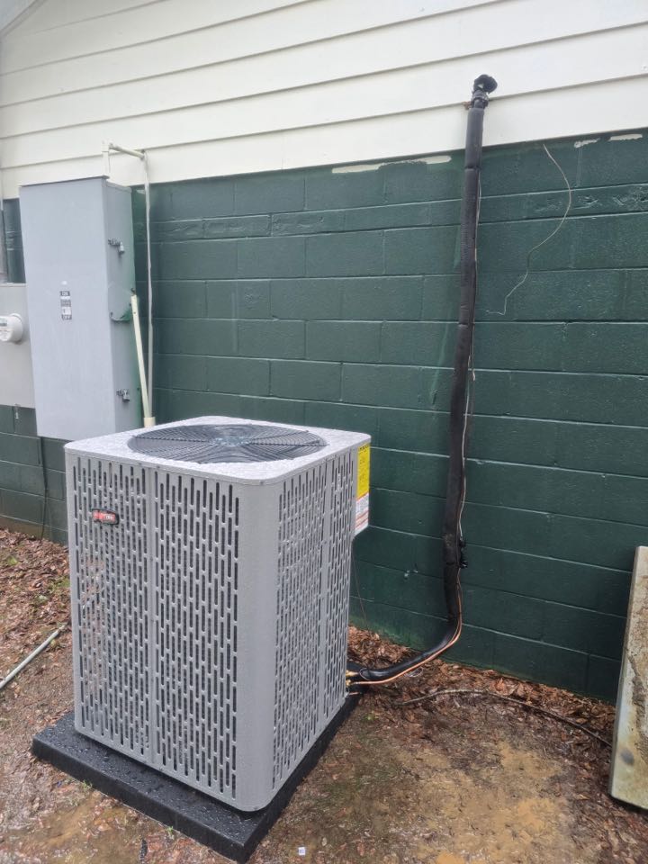 5 ton runtru heatpump install