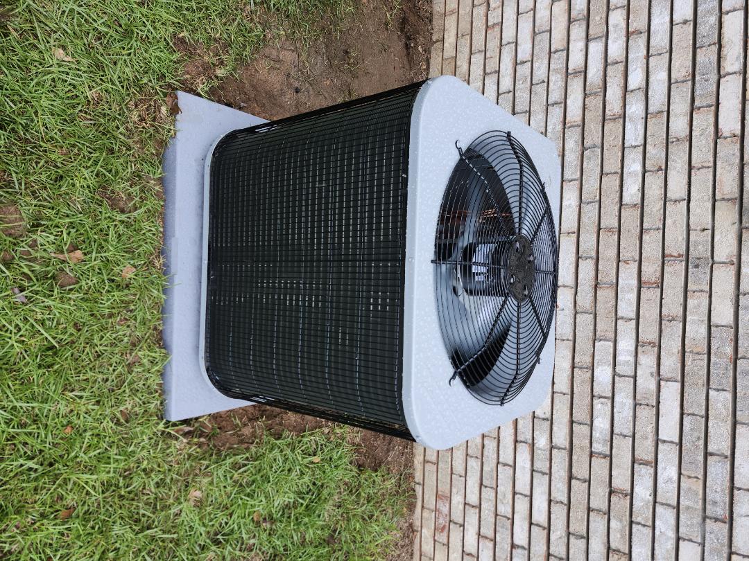 3 ton grandaire heat pump  air conditioning install 